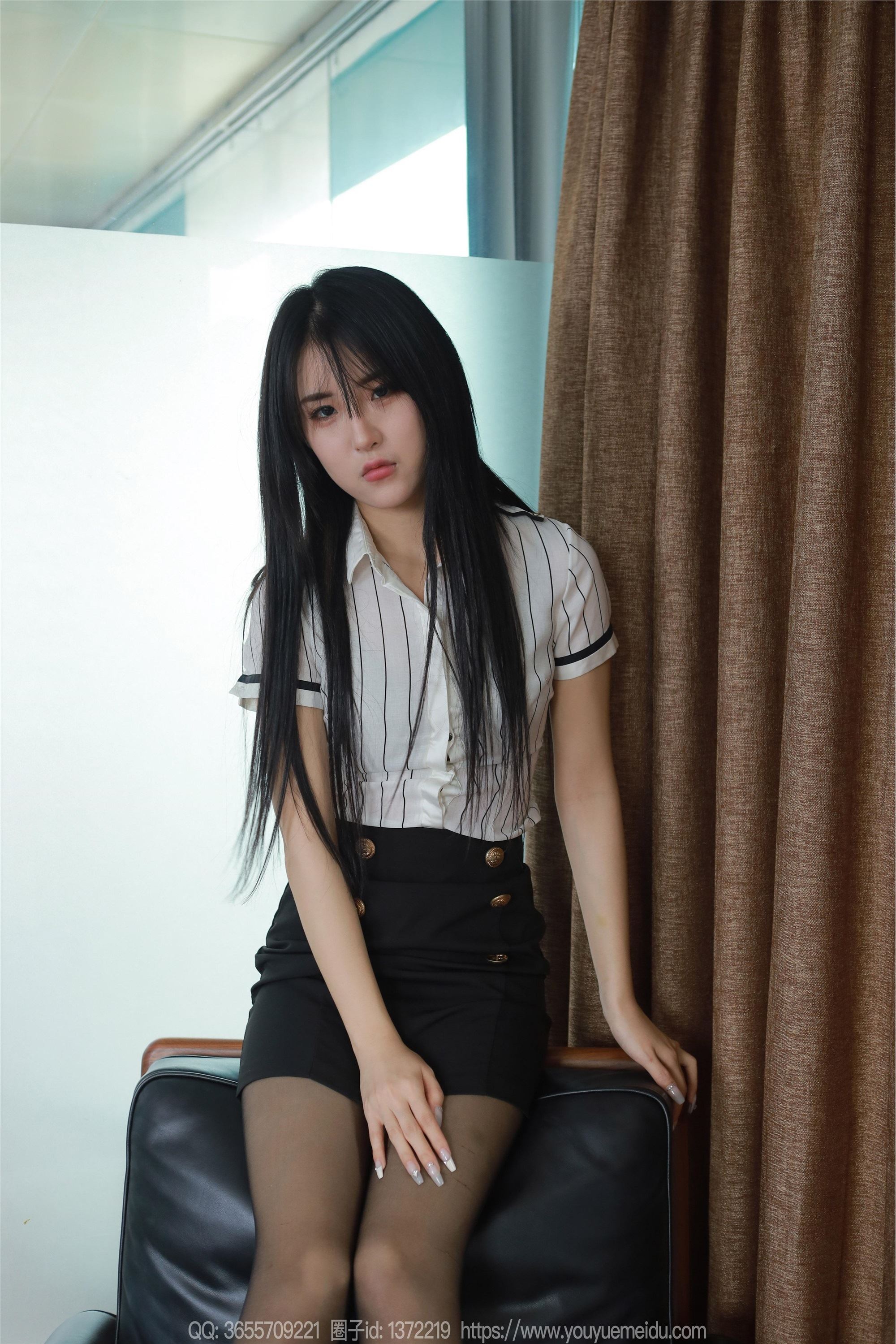 IESS异思趣向  2024.04.09 丝享家 1711 小宝《竖条纹衬衫》